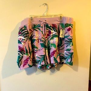 Womens Tropical Lounge Shorts